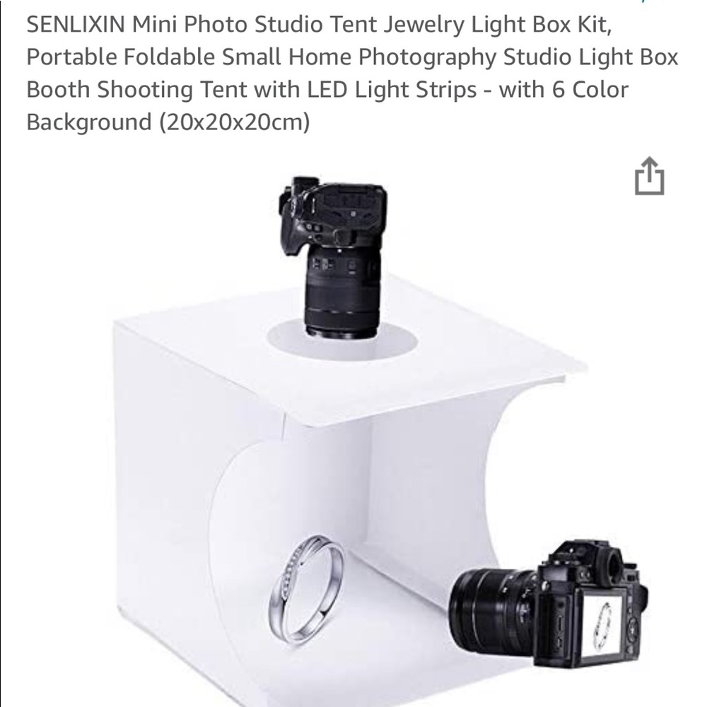 Mini photo studio tent